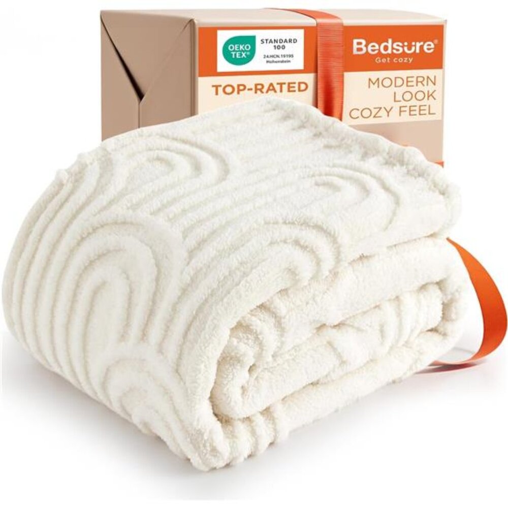 Throw Blankets for Women - Soft Cozy Cute Blanket for Couch, Fuzzy Fleece